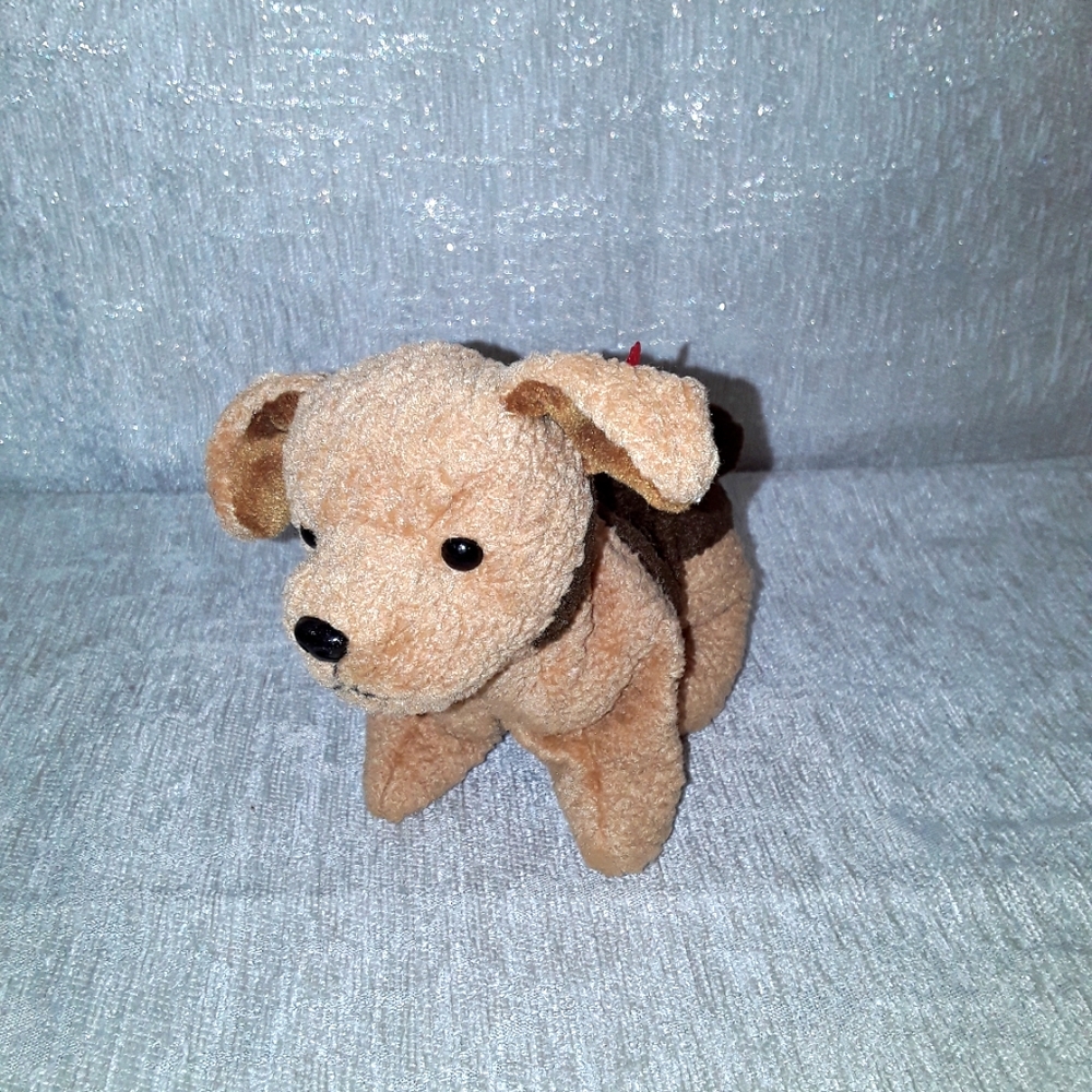 TY Beanie Baby "Tuffy" The Terrier Dog MWMT 5th Gen
